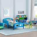 Delta Children Plastic Toddler Bed, Plastic/Steel, CoComelon