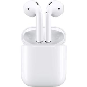 Apple AirPods (2nd Generation) Wireless Ear Buds, Bluetooth Headphones with Lightning Charging Case Included, (MV7N2HN/A)
