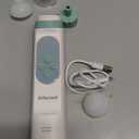 Electric Nasal Aspirator for Baby, Nose Aspirator for Toddlers, Waterproof Baby Nose Sucker, Nose Cleaner with 3 Silicone Tips, Adjustable Suction Level, Music and Light Soothing Function, Green