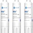 Lifefilter Water Filter Replacement for Sub-Zero 4204490, 4290510, 9030868 Refrigerator Water Filter, 3 Pack