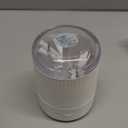 Portable Mini Humidifier, 500ml Small Cool Mist Humidifier, USB Personal Desktop Humidifiers for Baby Bedroom Travel Office Home, Auto Shut-Off, 2 Mist Modes, Super Quiet, White