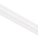 GETINLIGHT 24-inch LED Under Cabinet Lighting, Hardwired or Plugged-in, Warm White (2700K), Soft White (3000K), Bright White (4000K), Dimmable, White Finished, IN-0210-3