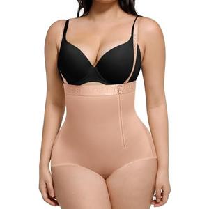 SHAPELLX Shapewear Tummy Control Panty for Women High Waist Body Shaper Waist Trainer Shaper Higher Power Panties large