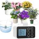 Upgrade Auto Plant Watering Devices Indoor, Plant Waterer for 20 Potted Plants, Houseplant Watering System, Up to 30-Day Programmable Water Timer, Automatic Drip Irrigation Kit for Vacation