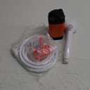 Portable Camping Shower with 7800mAh Battery - 3 Spray Modes, IPX7 Waterproof & Powerful Suction for Indoor, Camping, Beach Travel, RV Life, Pet Bathing, Gardening (Orange)