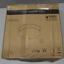 DLLT 2Pack Flush Mount LED Ceiling Light: 10 Inch 5CCT (3000K-6000K) & Dimmable Ceiling Light Fixtures for Bedroom - 18W Modern Brushed Nickel 1600LM Super Bright Kitchen Lighting Fixtures Ceiling, 2Pack-10inch Nickel