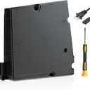 for PS5 Slim Power Supply with Sony PlayStation 5 PS5 Slim CFI-2000 Console Host Source Replacement with AC Adapter Console Power Adapter with Power Cord