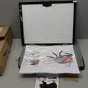 A3 Light Board for Diamond Painting - Rechargeable Tracing Light Box with Carry Bag, 3 Colours Stepless Dimmable 6 Levels Brightness Light Pad, Battery Powered Portable Light Pad for Tracing