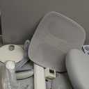 Ergonomic Kids Desk Chair with Footrest & Height-Adjustable Seat, Multifunctional for Study, Work & Dining  Comfy Cushion & Smooth Wheels for Boys & Girls (Grey)