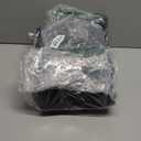 Extra Large Canvas Duffle Bag Heavy Duty, Camping Tent, Sports Equipment, Travel Storage (Side-opening Black)