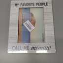 Beliran Memaw Gifts Picture Frame 5x7, Grandma Photo Frame, Christmas Mothers Day Birthday Gifts for Memaws, My Favorite People Call Me Memaw Wooden Picture Photo Frames for Desk Home Room Decor