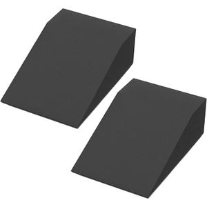 2 Pack Squat Wedge Blocks,Non Slip Professional Squat Ramp for Heel Elevated Squats Calf Raises Platform, Calf Stretcher, Balance, Pushup, Yoga Wrist Support, Pilates, Squat, Riser Block