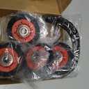 [Newest] 4392067 Dryer Repair Kit and W10837240 Dryer Idler Pulley for Maytag Bravos Whirlpool Duet Kenmore Elite Dryers,with WPW10314173 Drum Roller&661570V Belt&279640 Idler Pulley by TOMOON