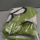 Animal Bathroom Rug, Soft Microfiber Bath Mat Non Slip Shower Rug Water Absorption Rug for Bathtub Cartoon Bath Rug for Kids Washable Floor Mat, 20 x 31 Inches, Green