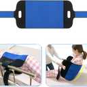 Patient Turning Device Belt For Bed Rails Elderly Adults Safety Hospital Beds For Home Use Transfer Belts For Lifting Seniors Multifunctional Turnover Bedridden Disability Prevention Bed Sore Aid Care (Blue)