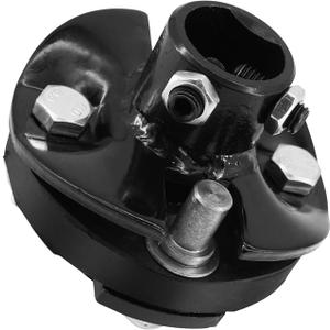 1" DD x 13/16"-36 Spline Steering Rag Joint Coupler Universal Steering Coupling Assembly For GM 1977 & Earlier Power Box