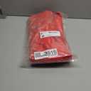 Smiry Rectangle Tablecloth, Elastic Fitted Flannel Backed Vinyl Tablecloths for 6ft Folding Tables, Waterproof Wipeable Table Covers for Indoor, Outdoor, Picnic and Camping (Red, 30"x72")