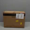 BFTOU Black Square Swivel Stool with Wheel for Work SPA Shop Massage Height-Adjustable and Cost-Effective Rolling Stool Chair with Back