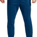 Head Men's Precision Jogger, Standard Fit, Heavyweight Fleece Material (Blue, L)