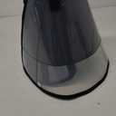 Dog Cone Collar with Soft Padding to Stop Licking, Elizabeth Recovery Collar After Surgery for Large Medium Small Dogs, Comfortable Pet Head Cone Alternative for Neutering Spay Injury (L(Depth: 9.8, Girth:12-18), Light Black)