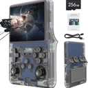 30000 Games in 1Handheld Game Console,3.5-Inch IPS Screen Retro Gaming Console,30000 Classic Games, 3800mAh,20Mainstream Emulator,Built-in 256G TF Card