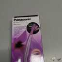 Panasonic Women’s Facial Hair Remover and Eyebrow Trimmer with Pivoting Head, Includes 2 Gentle Blades for Brow and Face and 2 Eyebrow Trim Attachments, Battery-Operated – ES2113PC