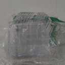 WADORN 4 Pack Acrylic Business Card Holder for Desk, 1/2/3 Tiers Clear Acrylic Card Display Stand Name Card Organizer Storage Rack 7 Slots for Exhibition, Home, Office Workspace Organization