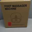 Foot Massager Machine with Heat, Upgrade 6 Airbags 29 Nodes Deep Rolling, Compression, Ankle Kneading, Shiatsu Foot Massager for Neuropathy Plantar Fasciitis, Gifts for Men Women Fits Up to 13"