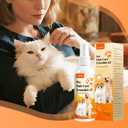 Dog Detangler Spray - Detangling Plus Shine Mist for Dogs | Best Detangling Spray for All Dogs & Puppies for Shiny Coats and Dematting | 3.5 Oz Bottle