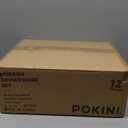 Stoneware Dinnerware Sets Service for 4, 12 pcs Reactive Glaze Plates and Bowls Sets, Handmade Ceramic Dish Set, Highly Chip and Crack Resistant Modern Plate Set, Brown Green