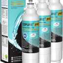 ICEPURE PRO ADQ73613401 NSF401&53&42 Certified Refrigerator Water Filter Compatible with LG LT800P, LT800PC, Kenmore 9490, ADQ736134 ADQ73613402 ADQ75795104 LSXS26326S LMXC23746S LMXC23746D, 3PACK