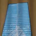 Amazon Basics Heavy Duty Dog and Puppy Pee Pads, Leak-Proof 5-Layer Super Absorbent, Quick-Dry Surface for Potty Training and Housebreaking, Giant Size, 27.5 x 44 Inch, Blue & White, 30-Pack