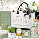 Christian Gifts for Christians Women Faith, Religious Inspirational Easter Gifts for Catholic Women, Spiritual Easter Basket Birthday Gift Set for Her Mom Sister Friend Grandma Wife w/ Canvas Tote Bag