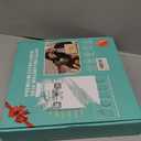 10X 30X Extra Large Magnifying Glass with Light and Stand,7-inch Lighted Magnifier,5 Color Modes Stepless Dimmable,Rectangle Hands-Free Magnifying Glass Desk Lamp for Reading Craft Hobby Close Work LB