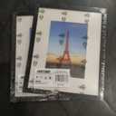 FIXSMITH Brown 8x10 Picture Frame Set of 2, Collage for Tabletop or Wall Display