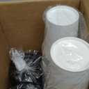 16 oz 100 Pack Coffee Cups with Lids and Sleeves, Hot Paper Coffee Cups with Lids, Disposable To Go Cups with Lid for Coffee, Tea, Hot Chocolate, Ideal for Cafes, Offices and Travel