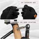 Ratcheting Pocket Screwdriver Gifts for Men Dad, 90 Degree Ratchet Screwdriver, Right Angle Screwdrivers Low Profile Mini Ratchet Set Gadgets EDC Gear Tools, Offset Screwdrivers Bit Set (Best Dad Ever)