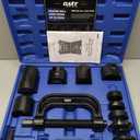 Orion Motor Tech Ball Joint Press Kit, 21-Piece Master Ball Joint Removal Tool with C-Frame, Heavy-Duty Brake Anchor Pin U Joint Ball Joint Press Tool for 2WD and 4WD Cars