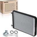 A-Premium Front HVAC Heater Core Compatible with Buick Enclave 2008-2017 & Chevy Traverse 2009-2017 & Dodge Durango 2011-2021 & GMC Acadia 2007-2017 & Jeep Grand Cherokee 2011-2021 & Saturn Outlook