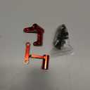HobbyPark Aluminum Steering Bellcranks, Drag Link for 1/10 Traxxas Slash 2WD / Rustler VXL/Bandit, Replaces Part 3743 (Red)