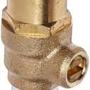 Febco 1/4" Lead-Free Full Port Test Cock, For Testing 1-1/4" to 2" Lead-Free Backflow Preventer, Quarter Turn Valve, Female NPT Threads, Low Pressure Drop, PTFE Steam Packing Seal, Thrust Washer, Seat