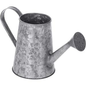 MyGift 5 Inch Mini Rustic Galvanized Metal Decorative Vase in Vintage Style Watering Can Design for Dried Flowers and Artificial Plants - Handcrafted in India, 2