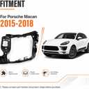 Right Passenger Side Intermediate Radiator Support Bracket Compatible with Porsche Macan 2015-2018 - Replacement Radiator Mount Assembly | Replaces 95B805594