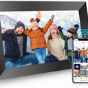 Uhale 10.1" Digital Picture Frame with 32GB Storage Support SD Card, Electronic Photo Frames with 1280x800 HD IPS Touch Screen, Instantly and Securely Share Memories, Send Wishes from Anywhere
