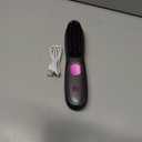 Go Brush Pro, 2026 Upgraded Go Brush Pro, Portable Straightener Brushes for Travel, Cordless Fast Heating Hair Straightener with LCD Temperature Display, Smooth Frizz (Grey Black)