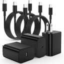 3Pack USB C Charger for Samsung Galaxy S24 Ultra, Super Quite Fast Charging Type C Block with 6FT C to C Cord for Samsung Galaxy Tab S9 S8 S23 Ultra S22 Ultra S23 S22 S21 Note 10 Plus 20