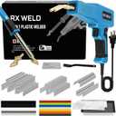 RX WELD Plastic Welder, 2 in 1 Welding Kit Repair Welder 1000PCS Hot Stapler for Car Bumper Cracks, Kayaks, Plastic Toys, Patent Number D1052628