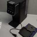 Coffee Maker Hot & Iced With Bold Setting,Single Serve Coffee Maker For K Cup And Grounds,52 Oz Removable Water Tank,6-14 Oz Brew Sizes,One Cup Kcup Coffee Machine With Reusable Filter,(Black)