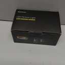 EZVALO Picture Lights for Wall, 2000mAh Rechargeable Battery Magnetic Poster Lights with 3 Color Temps & 12 RGB, Remote Dimmable Timer Painting Light, Wall Decor Light for Art Display, Frame (2 Pack) (Gold)