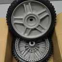 CheeMuii 193912X460 Lawn Mower Wheel 2 Pcs 8" Push Mower Front Drive Wheels Replace for Hu sqvarna AYP 581009202 193912X460 Replace for Craftsman 917376161